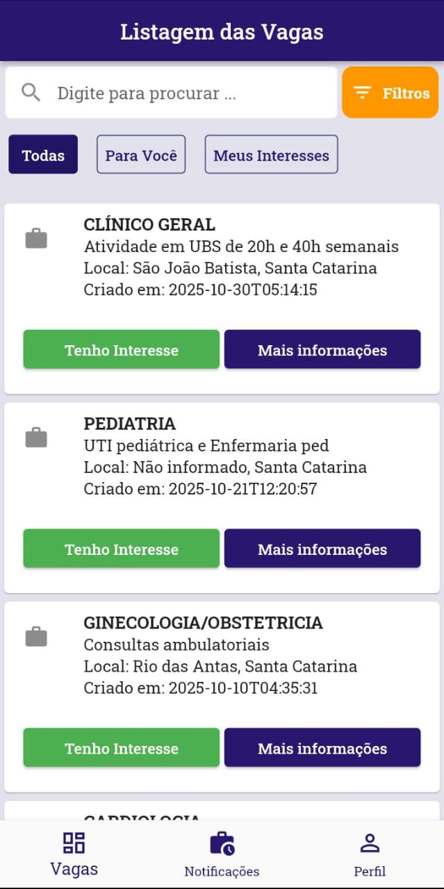 App Oportunidade
